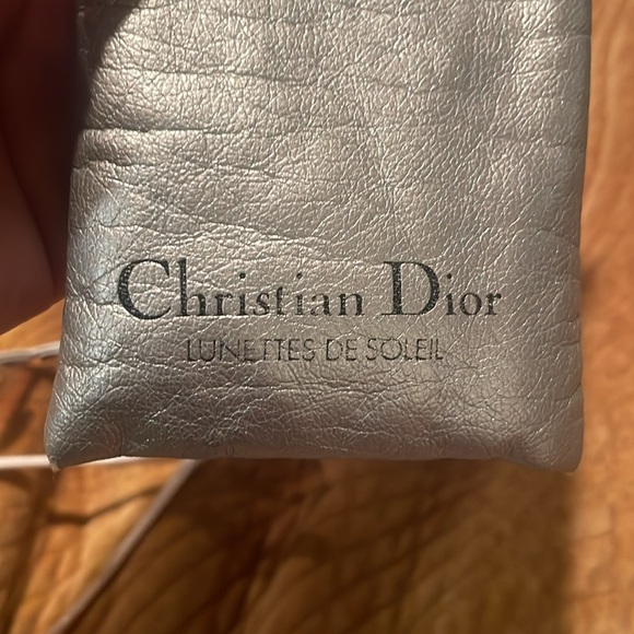 CHRISTIAN DIOR VTG WHITE SUNGLASSES - Picture 9 of 9